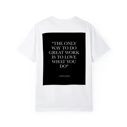 Steve Jobs Quote Black Minimal Typography Art