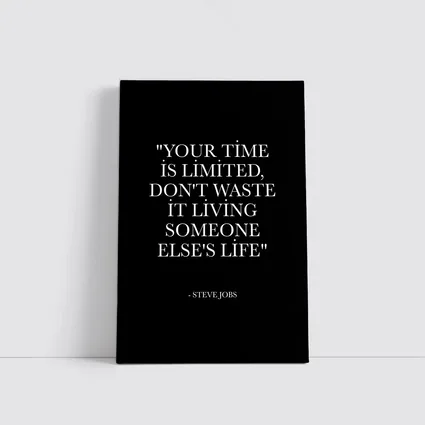 Steve Jobs Your Time Is Limited Quote