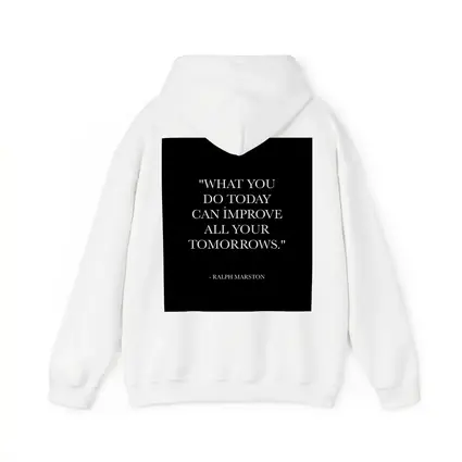 Ralph Marston Quote Black Motivational Typography Art