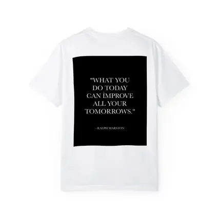 Ralph Marston Quote Black Motivational Typography Art