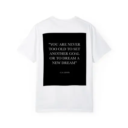 CS Lewis Quote Black Minimalist Typography Art