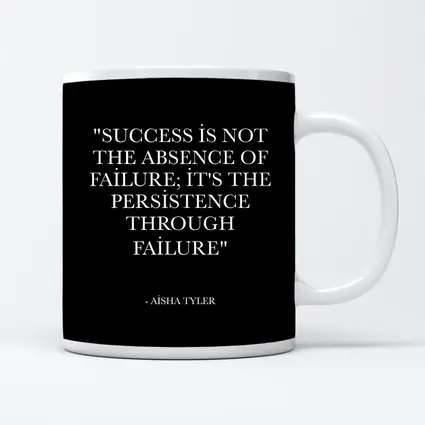 Aisha Tyler Success Persistence Quote Black Background