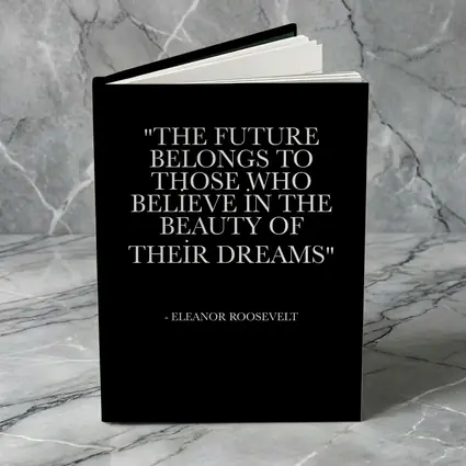 Eleanor Roosevelt Future Dreams Inspirational Quote
