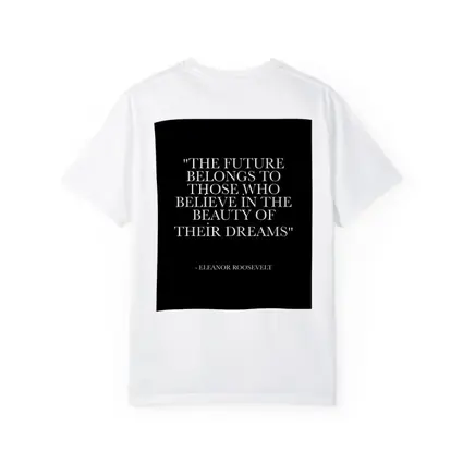 Eleanor Roosevelt Future Dreams Inspirational Quote