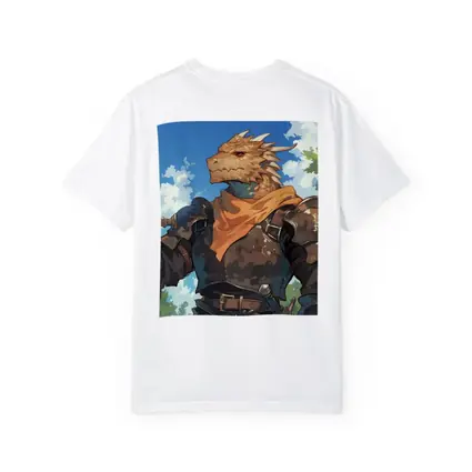 Dragon Knight Warrior Anime Art Forest