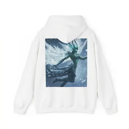 Ice Angel Fantasy Figure Snowflake Storm