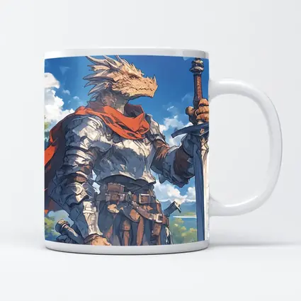Dragon Knight Warrior Anime Fantasy Sky