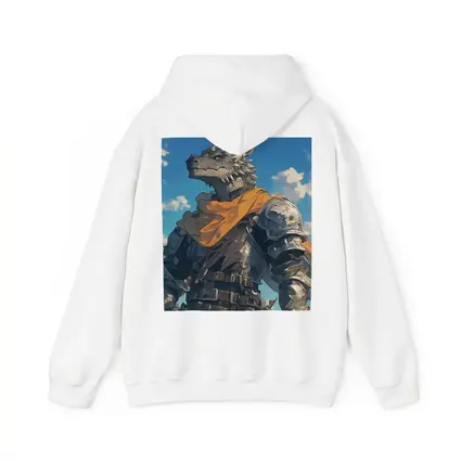 Dragon Knight Armor Anime Sky Background