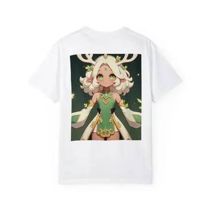 Anime Forest Spirit Girl With Antlers
