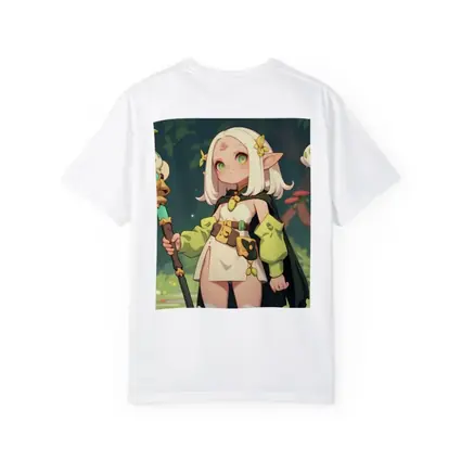 Anime Elf Girl Mage Forest Nature