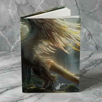Fantasy Dragon Forest Magical Light Art