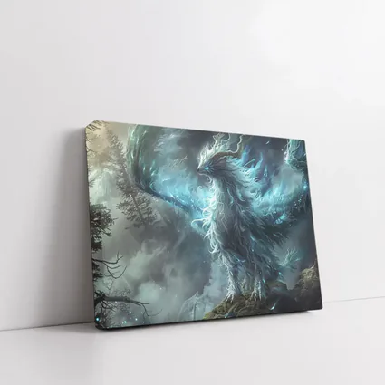 Mystical Fantasy Beast Glowing Forest Spirit