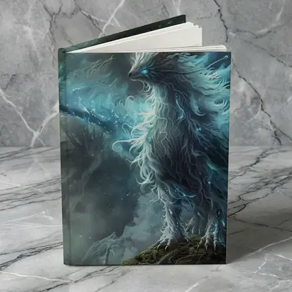 Mystical Fantasy Beast Glowing Forest Spirit