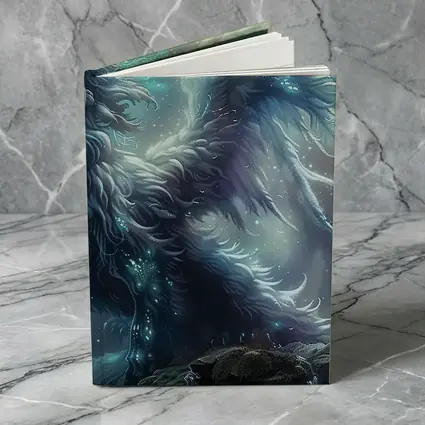 Glowing Fantasy Creature Dark Mystical Forest