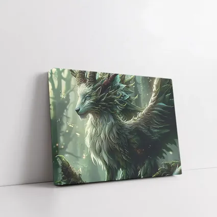 Fantasy Forest Dragon Spirit Creature Art