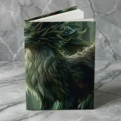 Fantasy Forest Dragon Spirit Creature Art