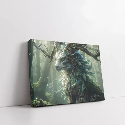 Forest Spirit Creature Misty Ancient Woods