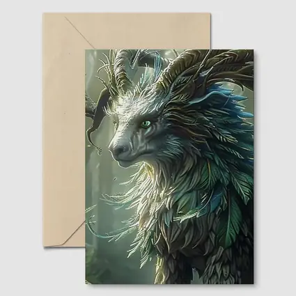Forest Spirit Creature Misty Ancient Woods