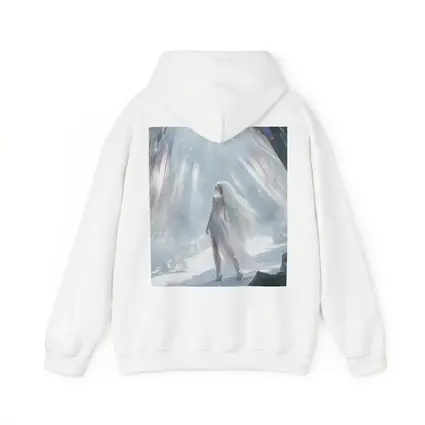 Ice Queen Fantasy Woman Crystal Cave Art