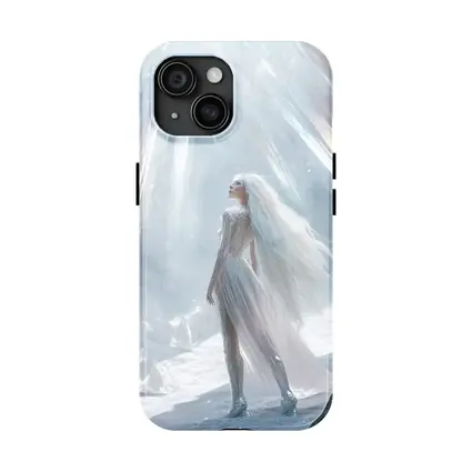 Ice Queen Fantasy Woman Crystal Cave Art