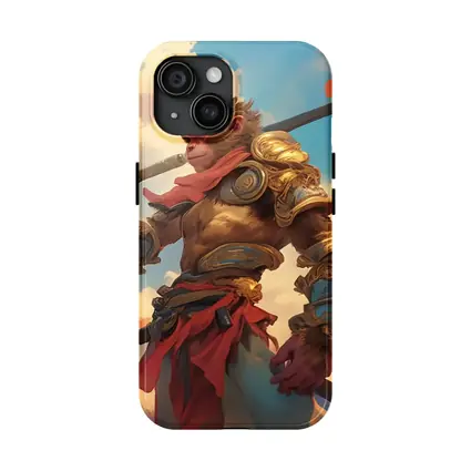 Sun Wukong Monkey King Clouds Fantasy Art