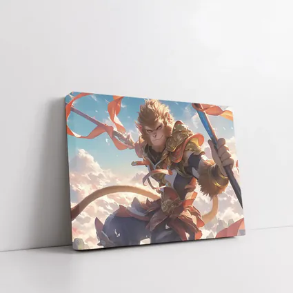Sun Wukong Monkey King Clouds Fantasy Art