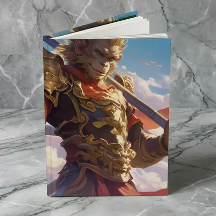 Sun Wukong Monkey King Golden Armor Sky