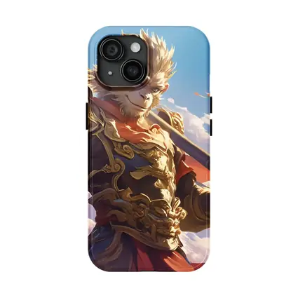Sun Wukong Monkey King Golden Armor Sky