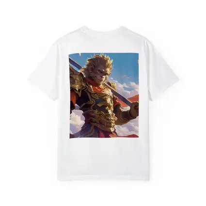 Sun Wukong Monkey King Golden Armor Sky