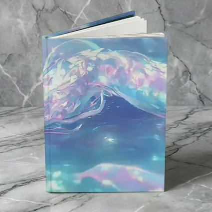 Anime Dragon Snake Swimming Blue Ocean Water