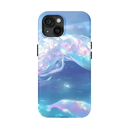 Anime Dragon Snake Swimming Blue Ocean Water