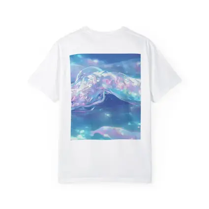 Anime Dragon Snake Swimming Blue Ocean Water