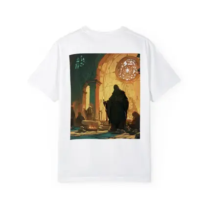 Dark Fantasy Mage Ancient Stone Temple