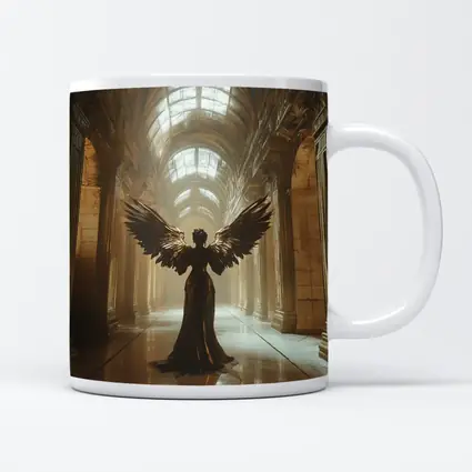 Dark Angel Wings Grand Marble Hall