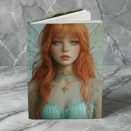 Red Hair Fairy Girl Fantasy Digital Art