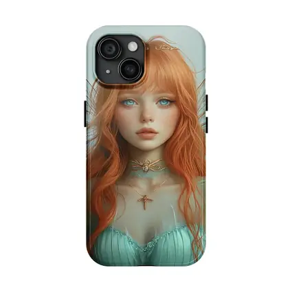 Red Hair Fairy Girl Fantasy Digital Art