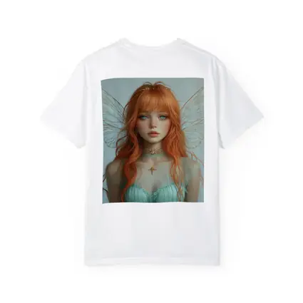 Red Hair Fairy Girl Fantasy Digital Art
