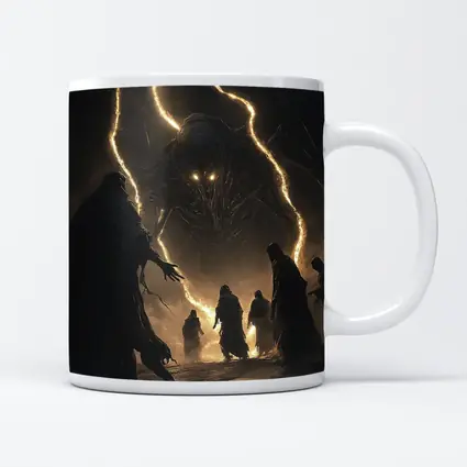 Dark Monster Robed Figures Fantasy Art