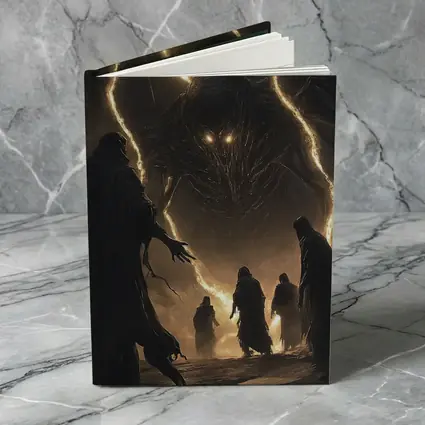 Dark Monster Robed Figures Fantasy Art
