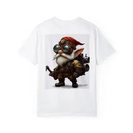 Steampunk Gnome Inventor Fantasy Character Art