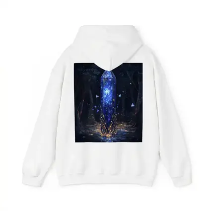 Glowing Crystal Obelisk Dark Fantasy Forest