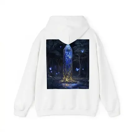 Glowing Crystal Tower Enchanted Dark Forest