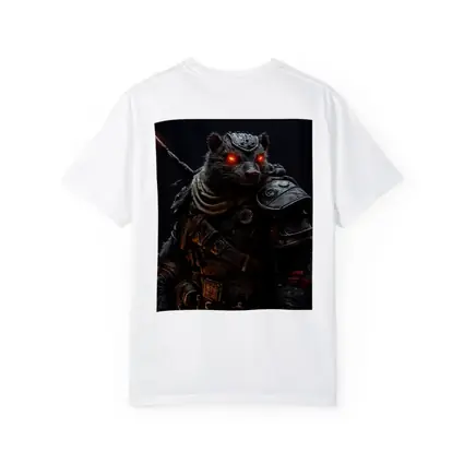 Raccoon Warrior Dark Fantasy Armor Portrait