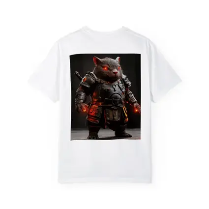 Armored Wombat Warrior Glowing Red Eyes