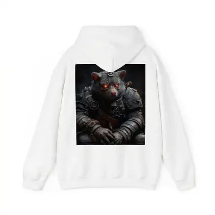 Armored Wombat Warrior Dark Fantasy Art