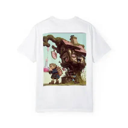 Fantasy Alchemist Boy Potion Shop Tree House