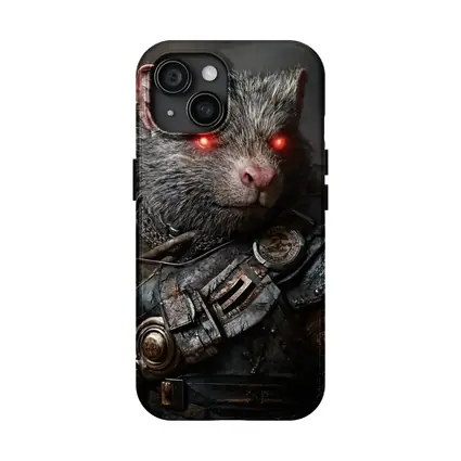 Armored Rat Warrior Dark Fantasy Portrait