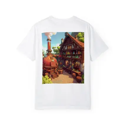 Fantasy Potion Shop Medieval Cottage Anime Art