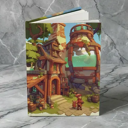 Fantasy Alchemist Shop Cartoon Game Art