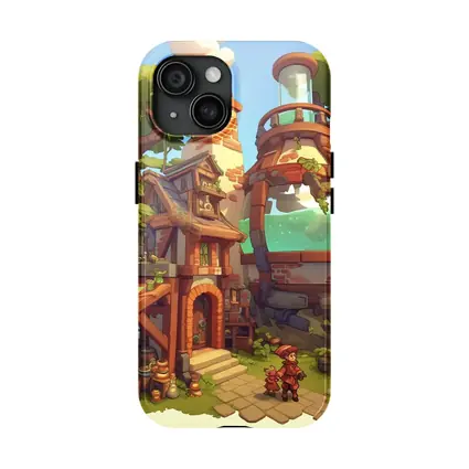 Fantasy Alchemist Shop Cartoon Game Art
